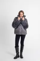 Pattern 3233 women’s fur coat