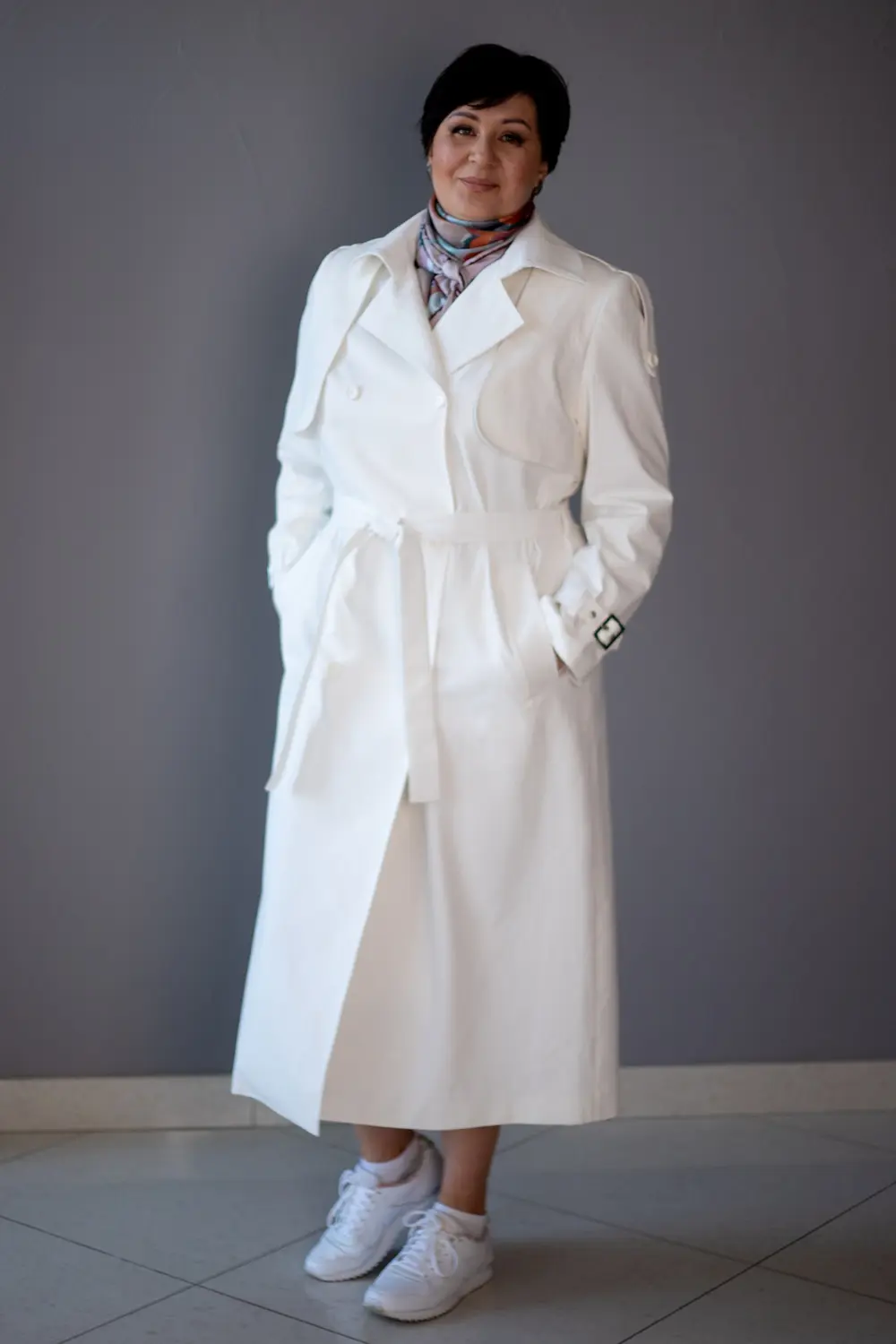 Pattern 3089 trench coat for women