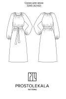 Pattern 3245 women's dress