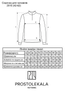 Pattern 2015 men's embroidered shirt
