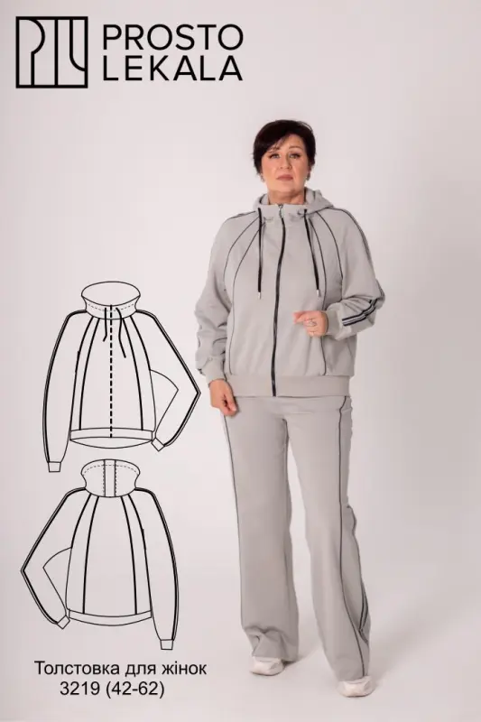 Pattern 3219 sweatshirt for women