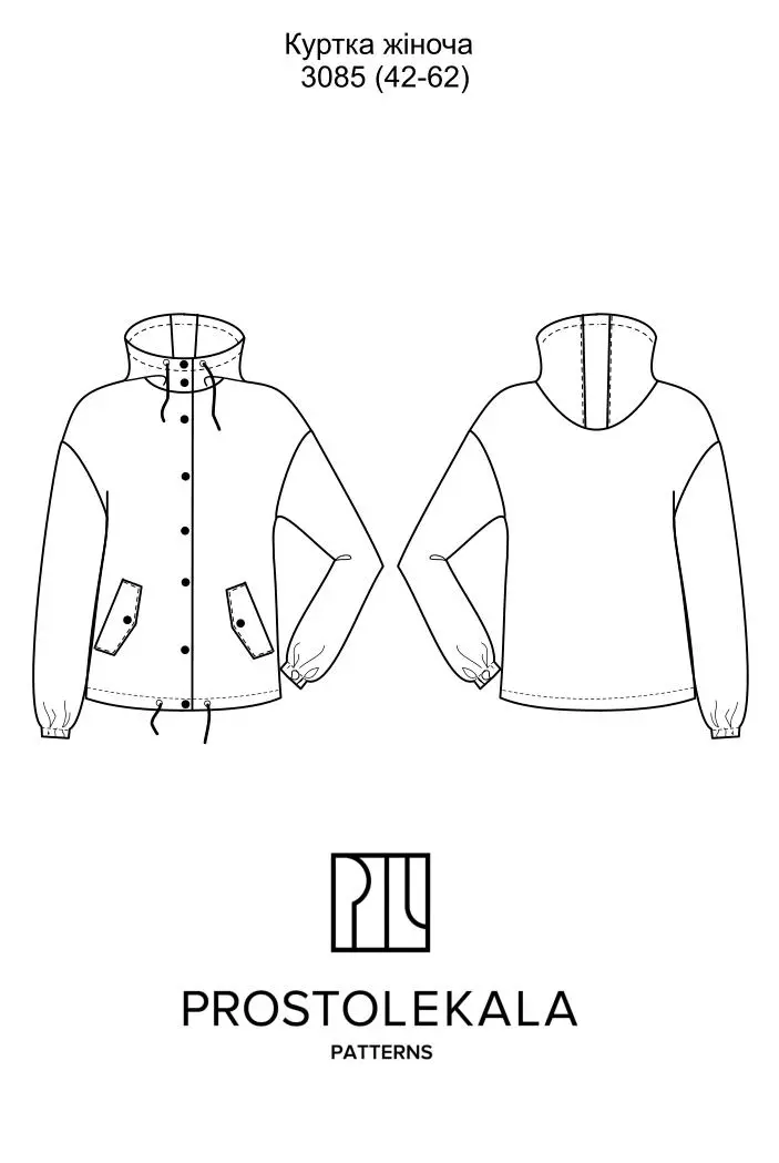 Pattern 3085 women's jacket