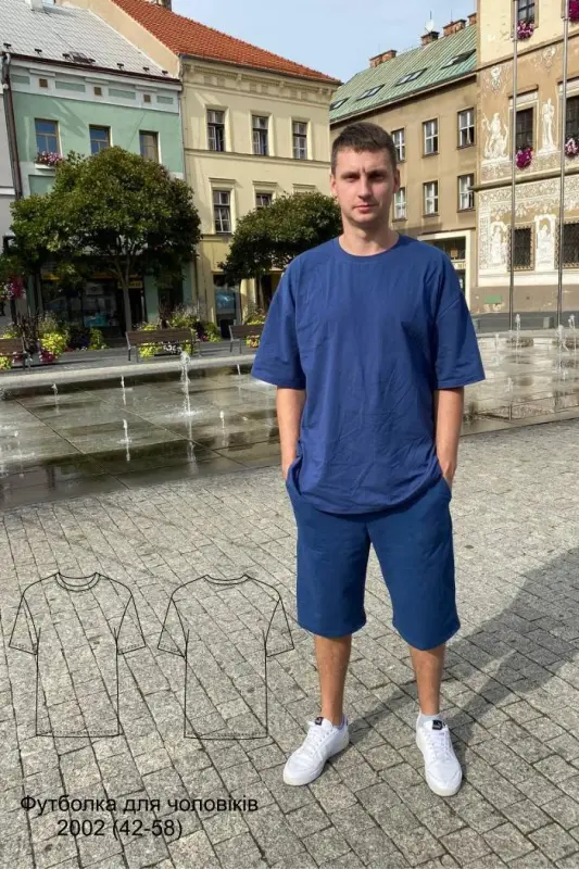 Pattern 2002 Oversized T-shirt for Men