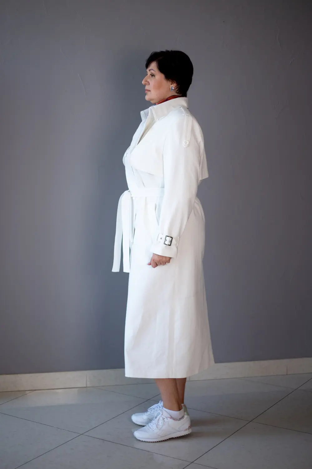 Pattern 3089 trench coat for women