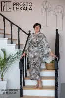 Выкройка 3015 халат кимоно для женщин