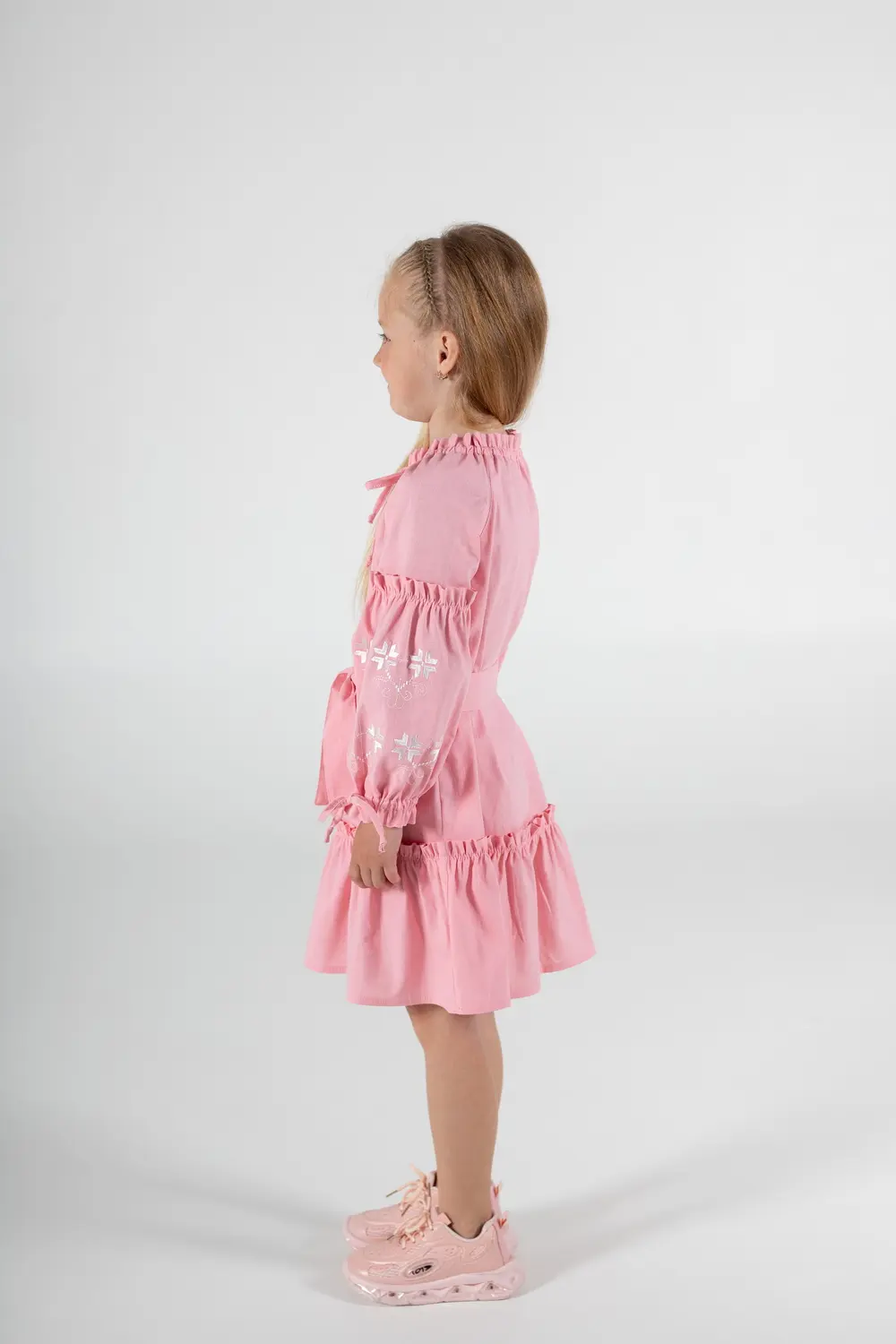 Pattern 1033 embroidered dress for girls