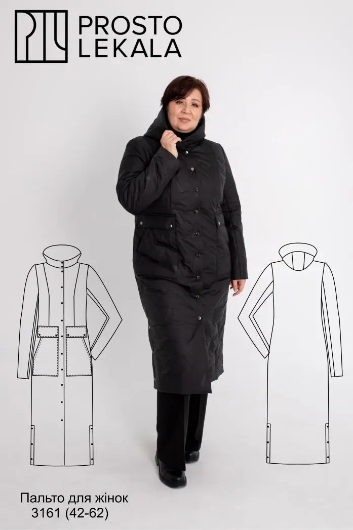 Pattern 3161 women's coat
