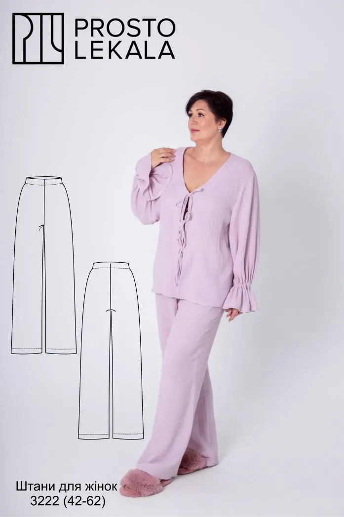 Pattern 3222 women's pants