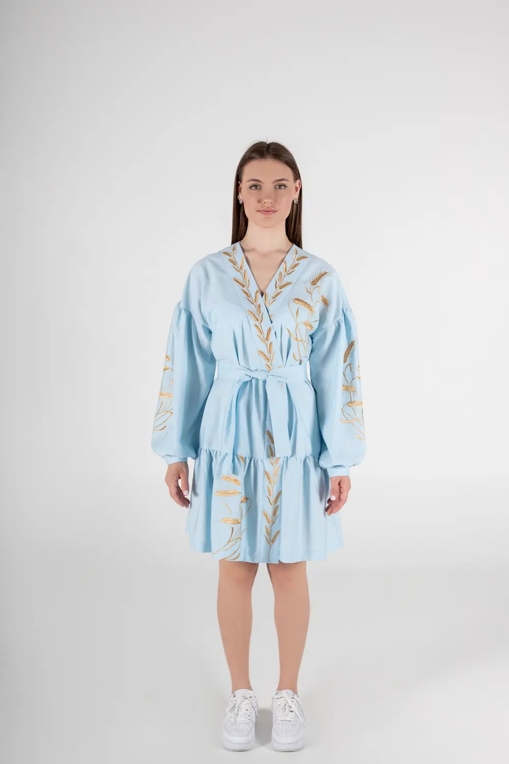 Pattern 3122 embroidered dress for women