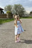 Выкройка 176 платье для девочек