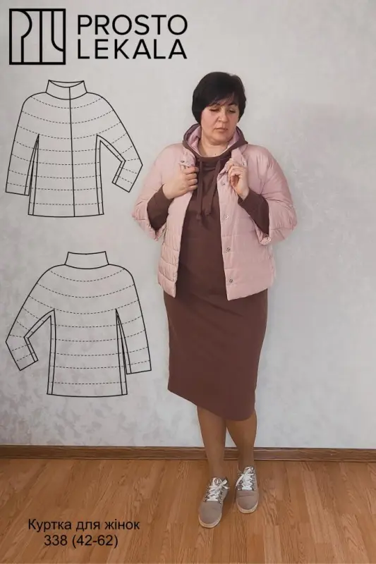 Выкройка 338 куртка для женщин