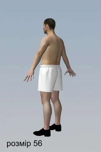 Pattern 208 men's underwear