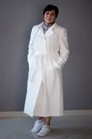Pattern 3089 trench coat for women