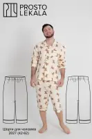 Pattern 2027 men's shorts