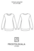 Pattern 141 sweatshirt for children