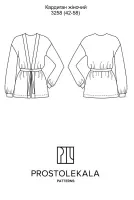 Pattern 3258 women's cardigan