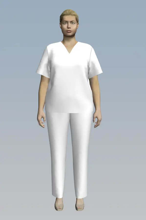 Pattern 3086/1 women's pants