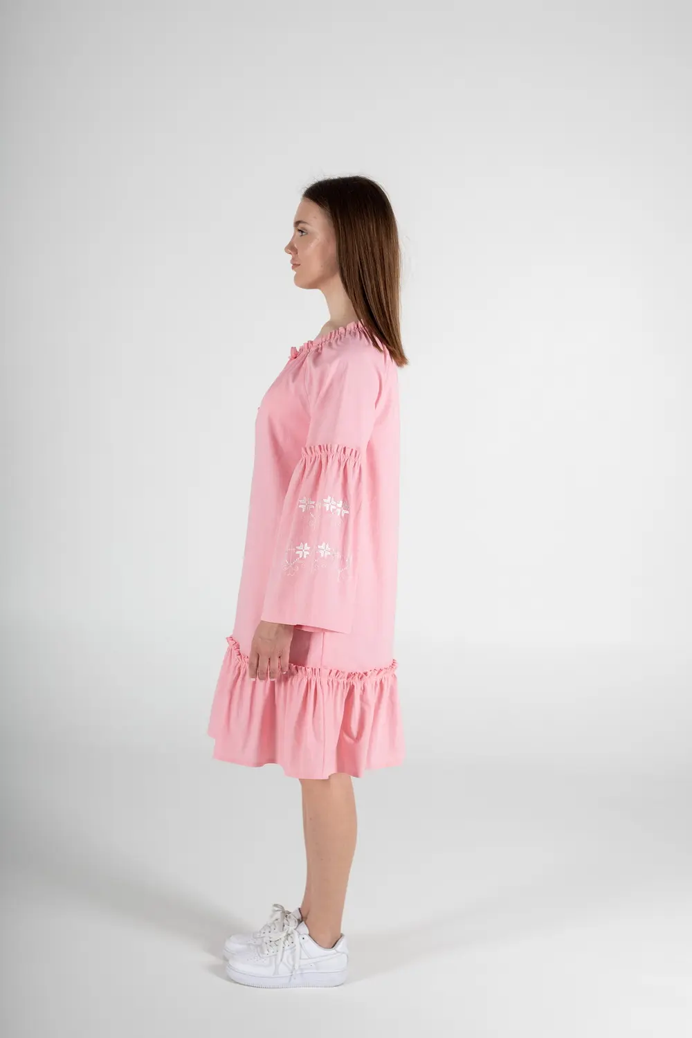Pattern 3124 embroidered dress for women