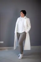 Pattern 3089 trench coat for women