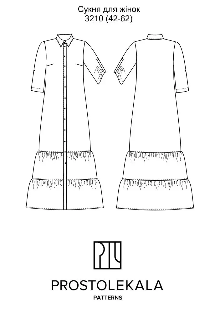 Pattern 3210 dress for women