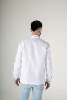 Pattern 2015 men's embroidered shirt