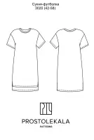 Pattern 3020 women's t-shirt dress