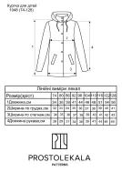 Выкройка 1048 куртка для детей