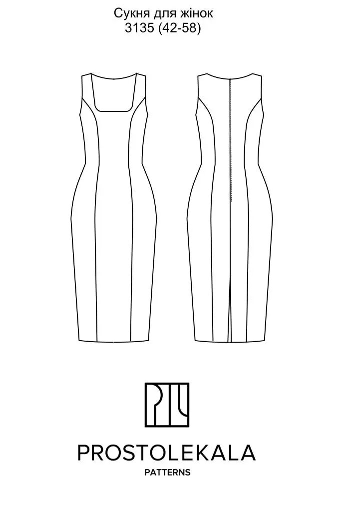 Pattern 3135 dress for women