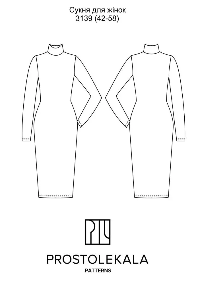 Pattern 3139 dress for women