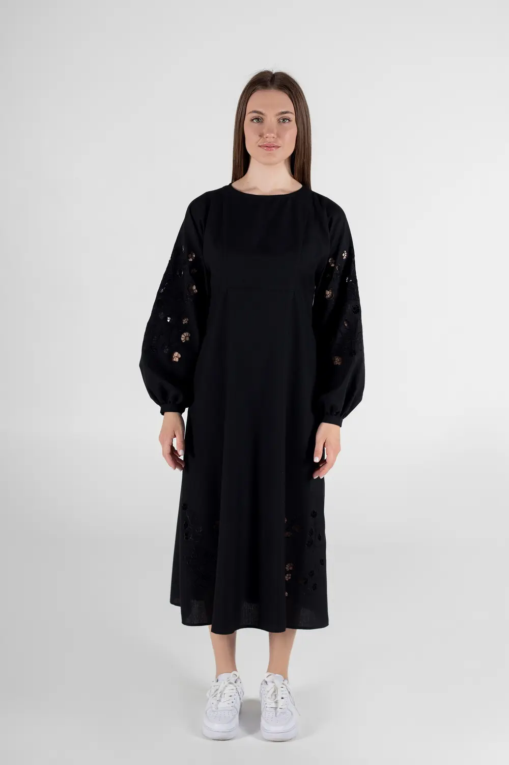 Pattern 3119 embroidered dress for women