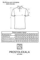 Pattern 2003 men's polo shirt