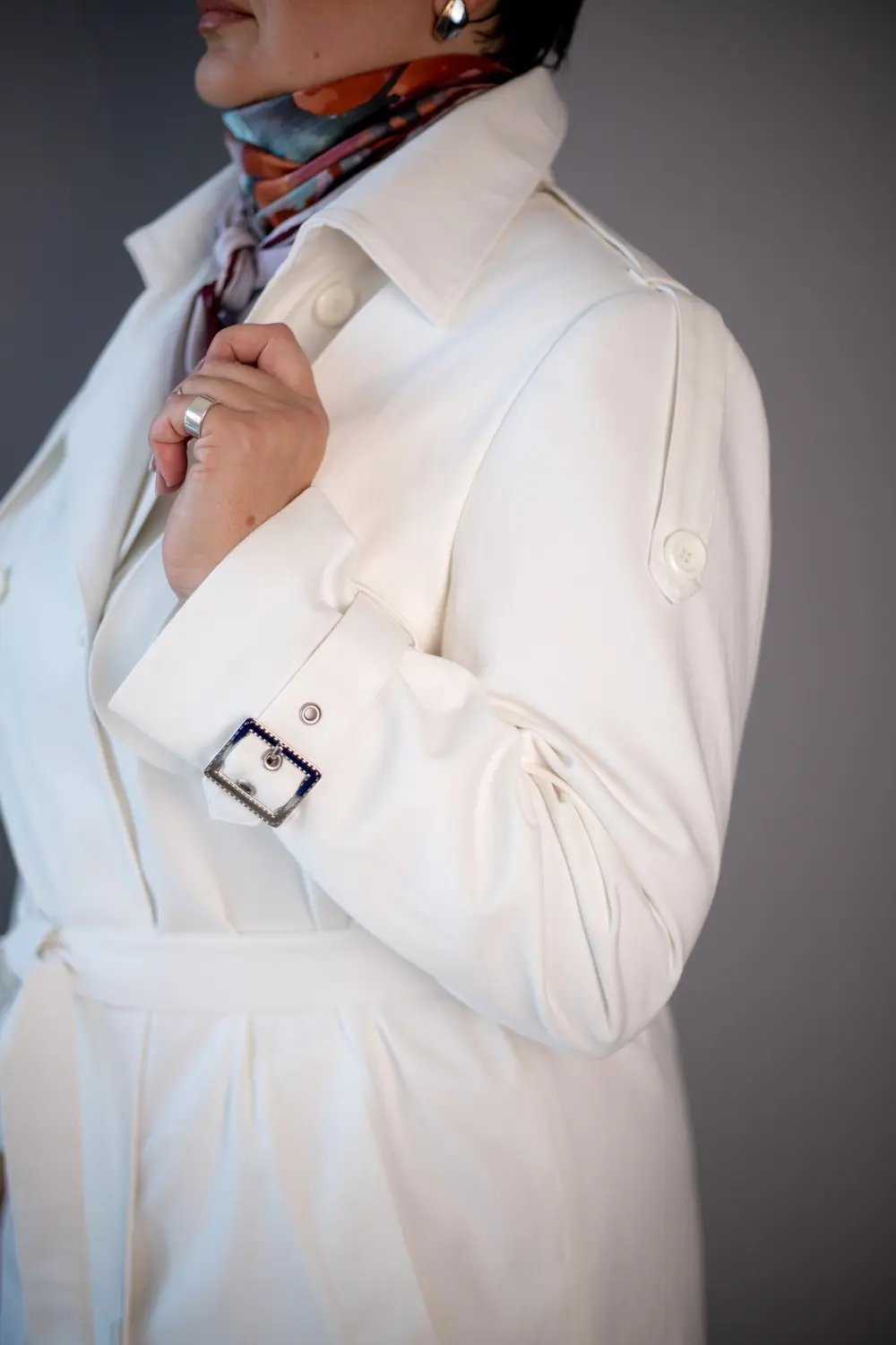 Pattern 3089 trench coat for women