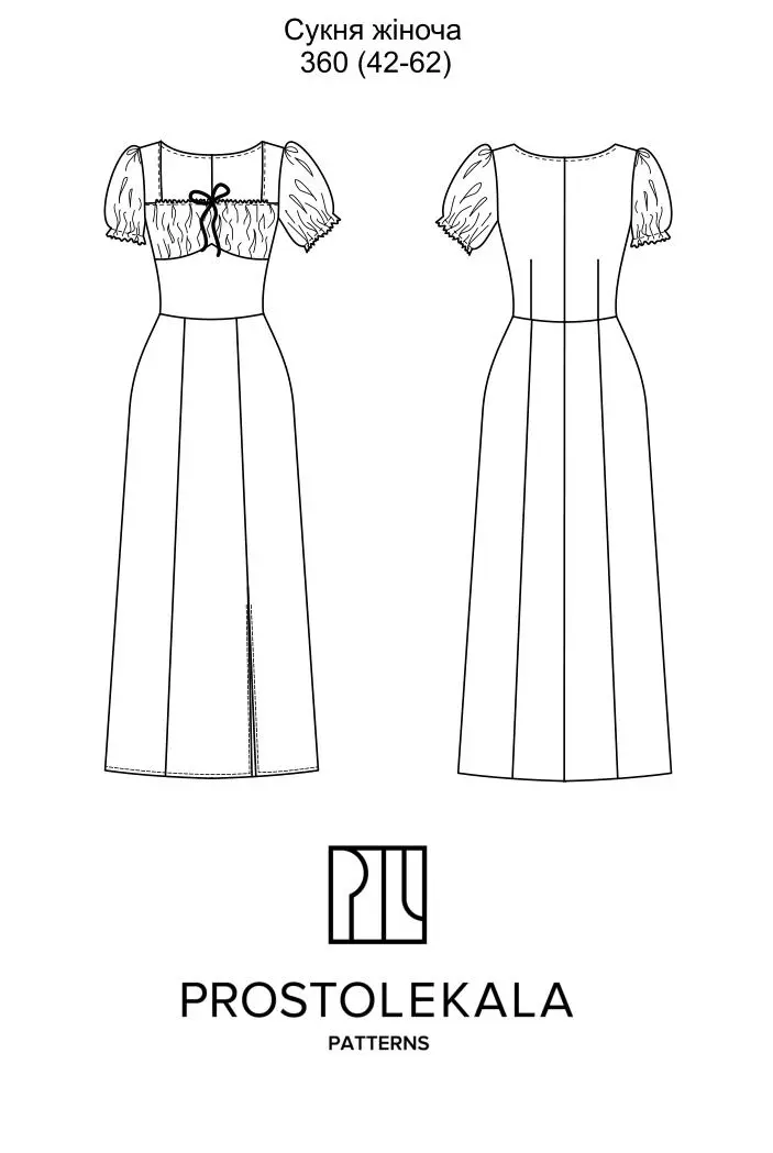 Pattern 360 dress for women