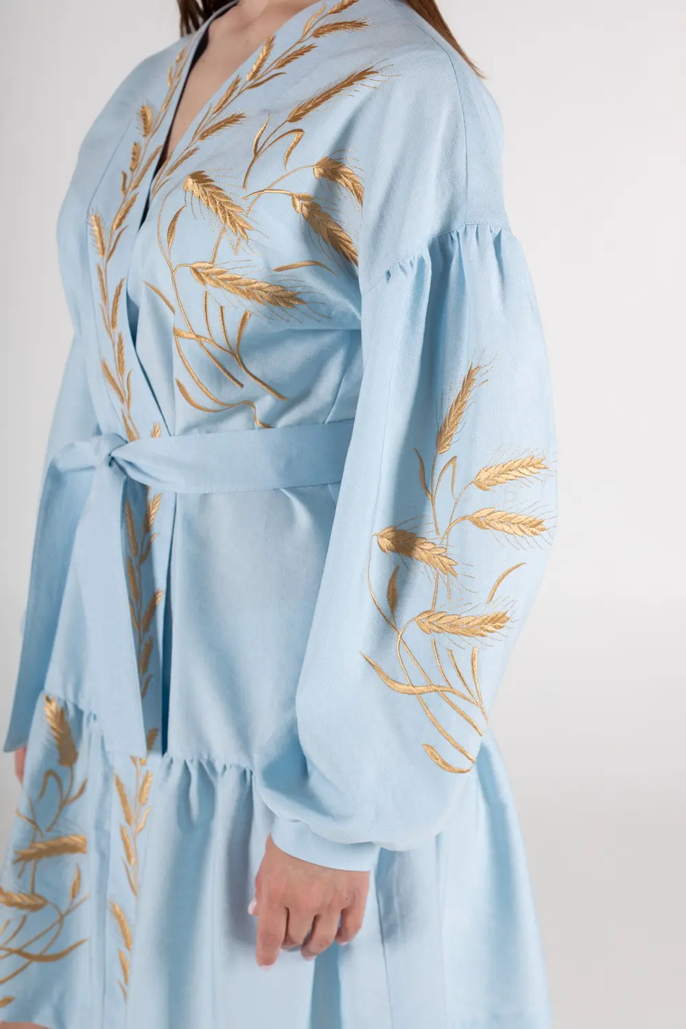 Pattern 3122 embroidered dress for women