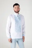 Pattern 2015 men's embroidered shirt
