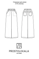 Pattern 3170 skirt for women