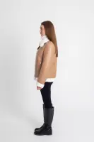 Pattern 3232 shearling jacket for women