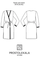 Pattern 3019 women's robe