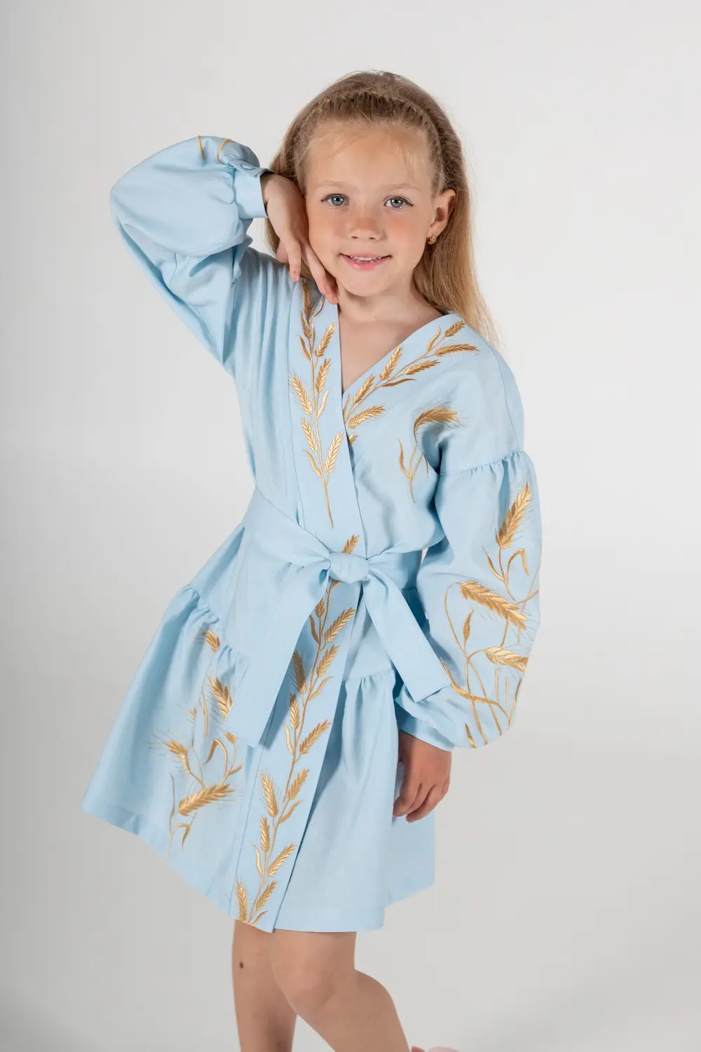 Викрійка 1030 сукня вишиванка для дівчат