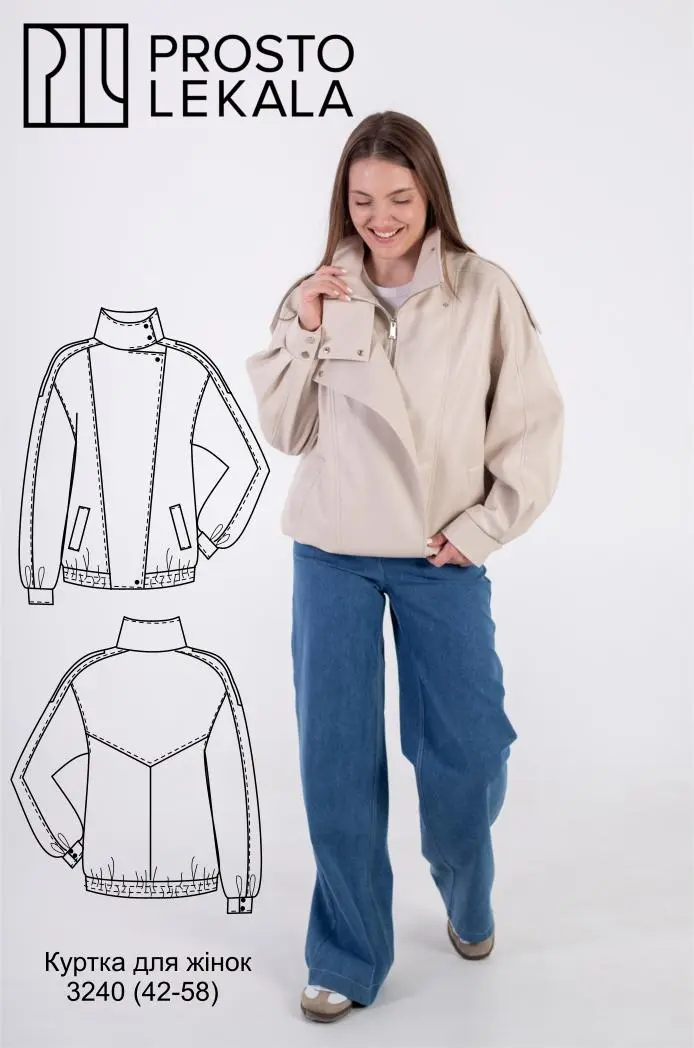Pattern 3240 women's jacket