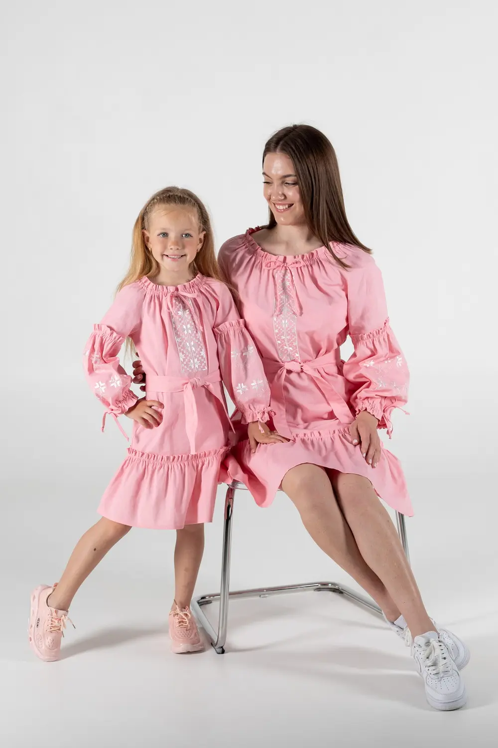 Pattern 1033 embroidered dress for girls