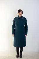 Выкройка 3094 трикотажное платье для женщин