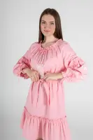 Pattern 3124 embroidered dress for women