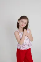 Викрійка 1079 топ для дівчат