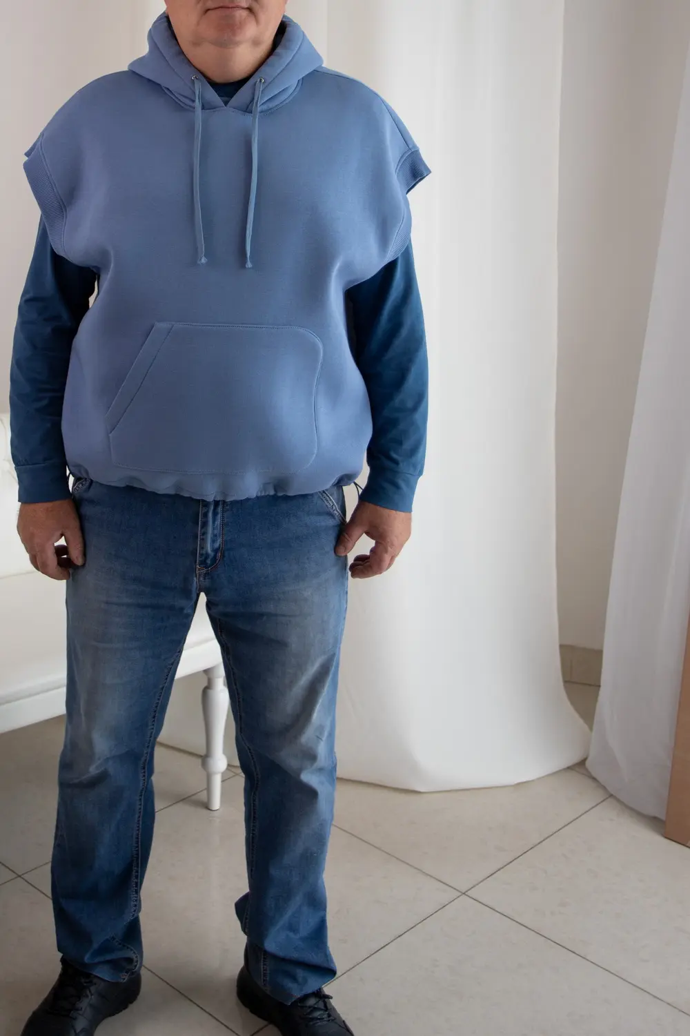 Pattern 225 men's vest