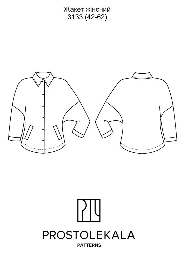 Pattern 3133 women's jacket