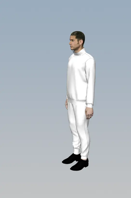 Pattern 232 men's sweatshirt