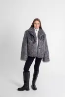 Pattern 3233 women’s fur coat