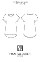 Pattern 3144 women's T-shirt