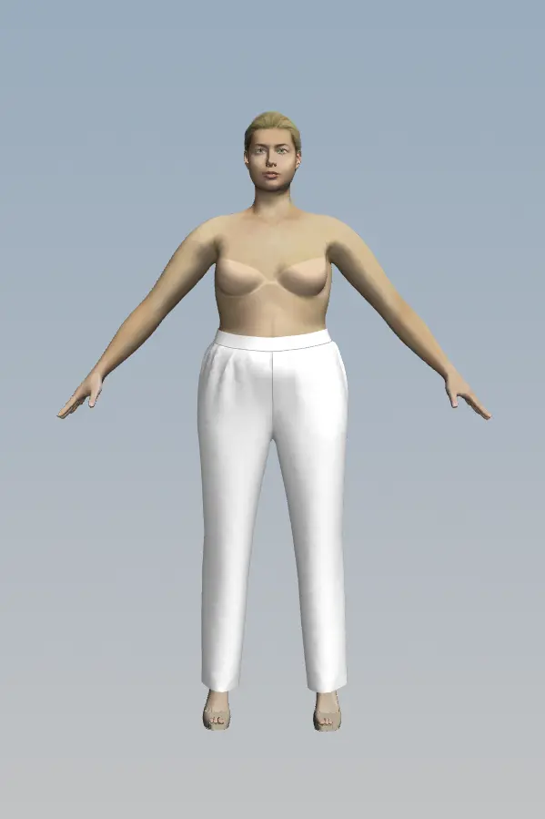 Pattern 3086/1 women's pants